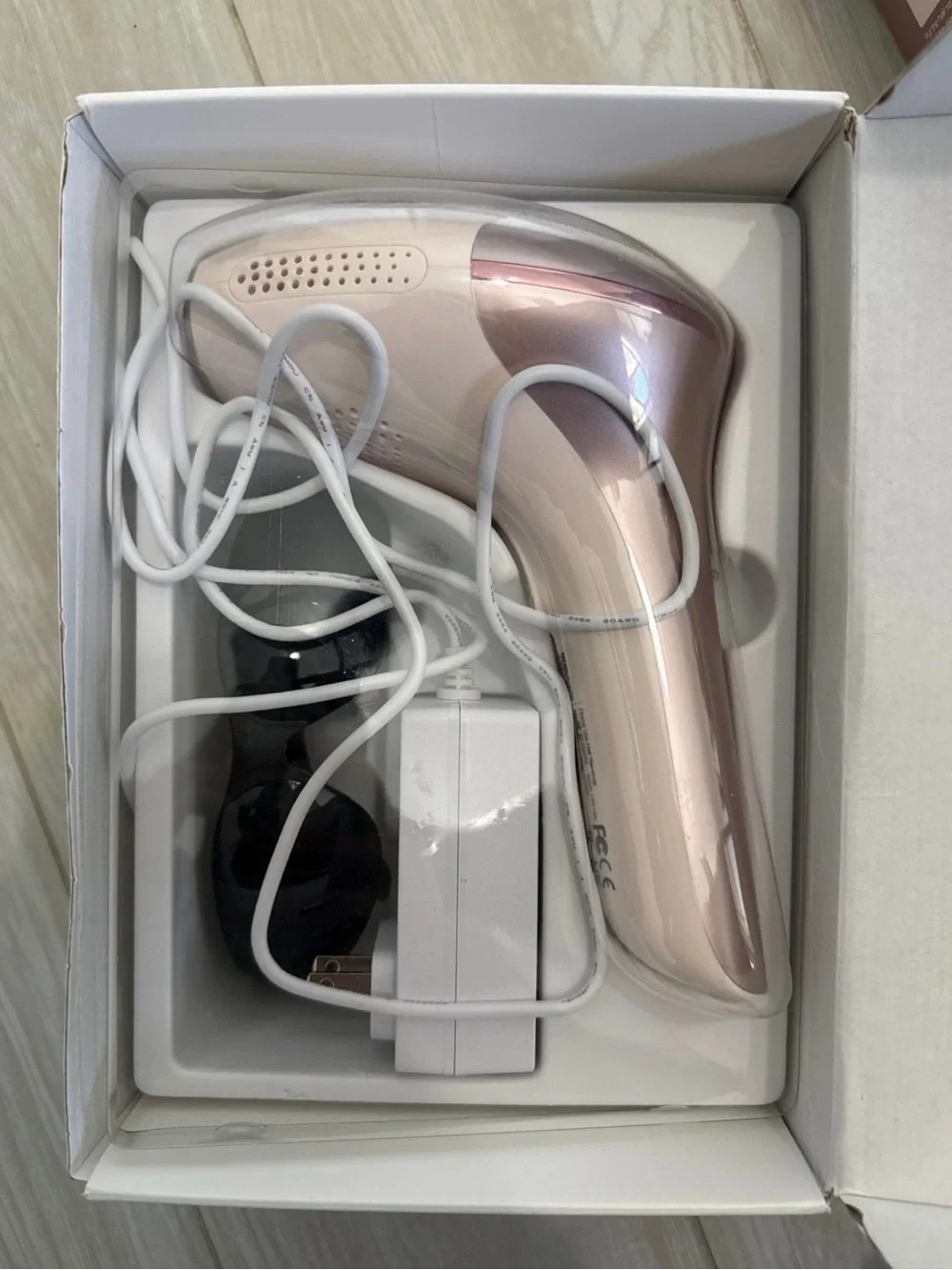 innza JD-TM022 Rose Gold Home IPL Hair Removal Device